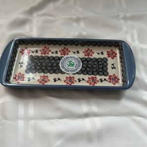 Polish Pottery Serving Dish